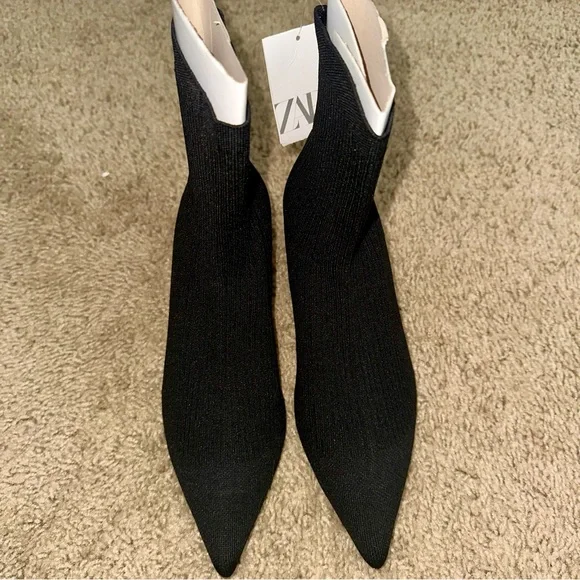 ZARA Sock Booties